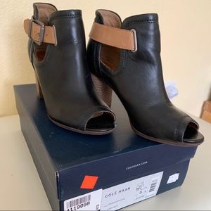 Cole Haan black booties